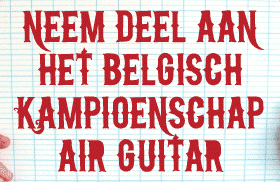 air guitar beligium, air guitar belgique
